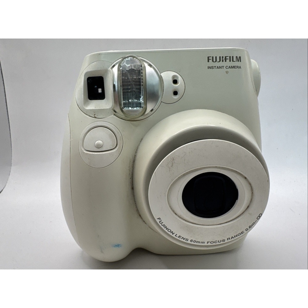 Fujifilm Instax mini 7S 16162434 Instant Film Camera – White Untested